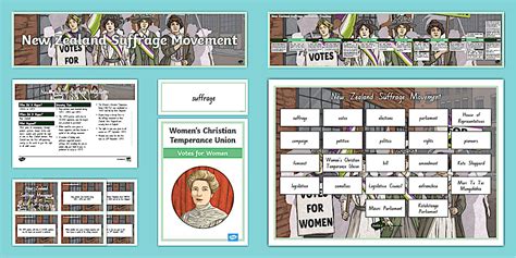 New Zealand Women's Suffrage Movement Resource Pack