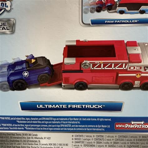 Buy PAW Patrol True Metal Marshall Ultimate Fire Truck Chase New 2022 ...