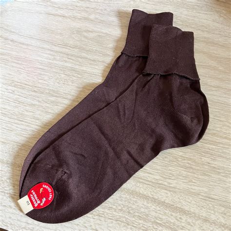 NOS Vintage Buster Brown Socks in Brown, Bebon Cotton Yarn . Size 10 - Etsy