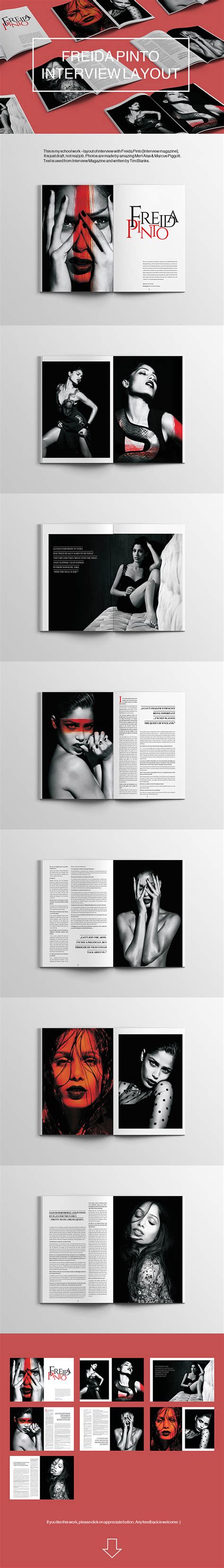 Interview Layout 的图像结果