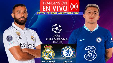 Real Madrid vs Chelsea EN VIVO cuartos de final de la Champions League - Fútbol Mundial