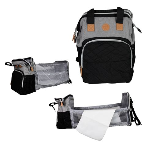 Mochila Pañalera Con Cambiador Y Mosquitero Noni Is-401a | Coppel.com