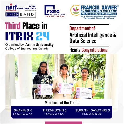 Francis Xavier Engineering College, Tirunelveli