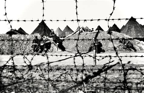 The Flemish field that became one of the largest prisoner-of-war camps ...