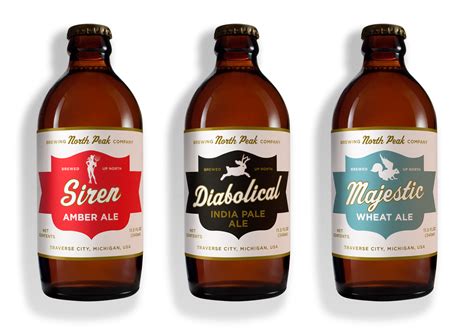 North Peak Brewing Co. Brand Design — Luke Oeth