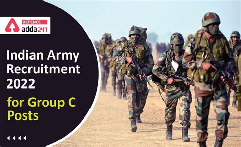 Indian Army Recruitment 2022 for Group C Posts, Last Day to Apply for ...