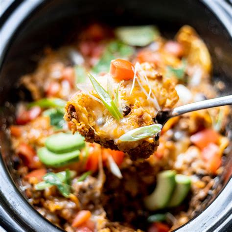 Crock Pot Taco Casserole - Real Food Whole Life