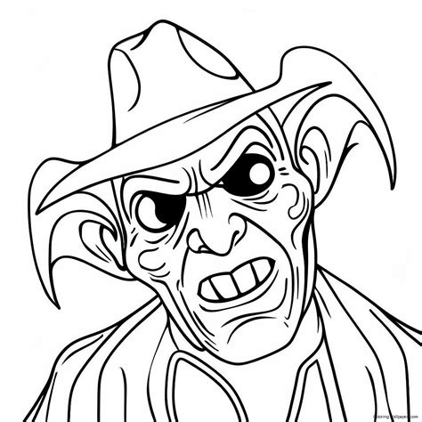 Jeepers Creepers Creepy Eyes Coloring Page (69015-54617)