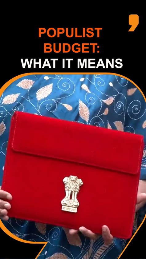 Populist Budget: What is it | News - News9live