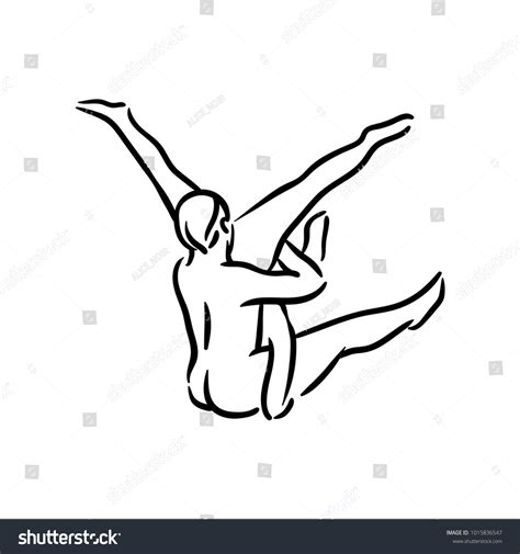 Vektor Stok Kama Sutra Sexual Pose Sex Poses (Tanpa Royalti) 1015836547 | Shutterstock