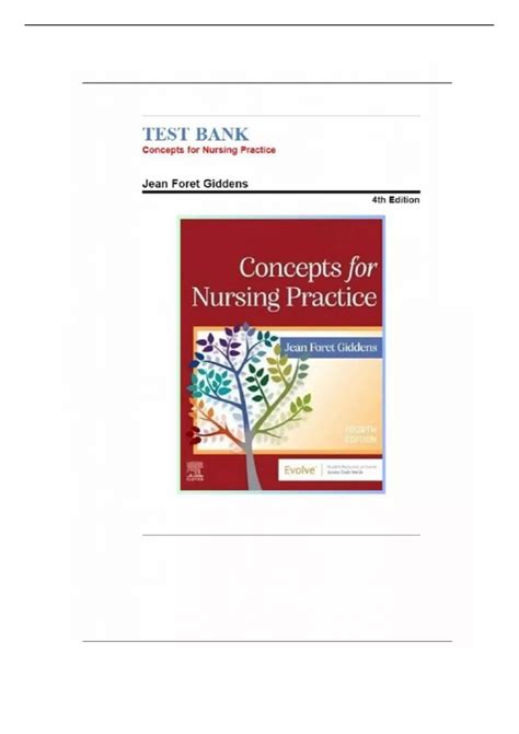Test Bank - Concepts for Nursing Practice, 4th Edition (Jean Foret ...