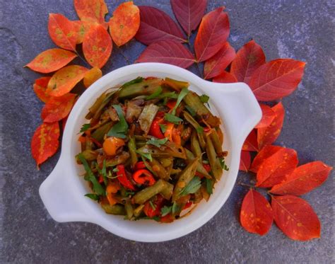 Sizzling Indian Recipes.....: Tomatillo Stir-Fry with Lima beans.
