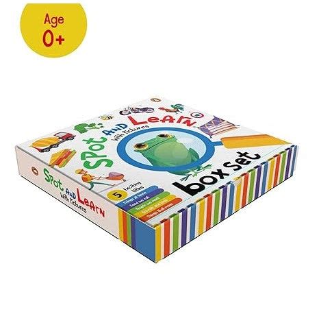 Spot and Learn with Pictures: A Boxset of 5 Fun & Interactive Board ...