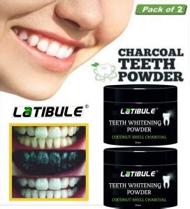 Latibule Coconut Shell Charcoal Teeth Whitening Powder Teeth Whitening ...