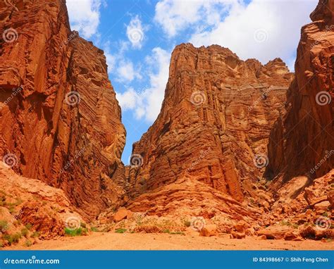 Tianshan Mysterious Grand Canyon Entrance,Xinjiang,Uygur Zizhiqu, China ...