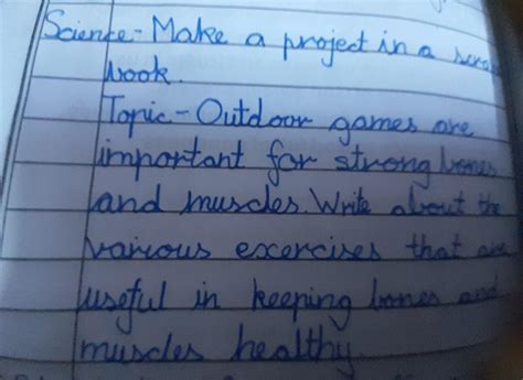 write about the various exercises that are useful in keeping bones and ...