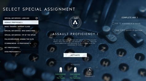 Battlefield 5: how to track Assignments, Special Assignments, Mastery ...