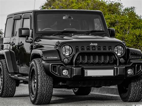 Black Jeep Wrangler Wallpapers - Top Free Black Jeep Wrangler Backgrounds - WallpaperAccess
