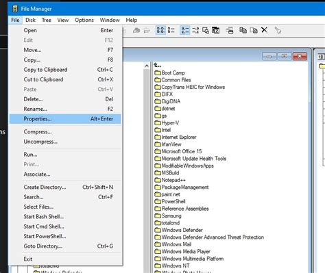 Windows 3.1 File Manager 的图像结果
