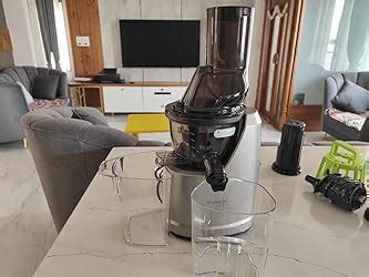 Kuvings B1700 Dark Silver Cold Press Whole Slow Juicer, Patented JMCS ...