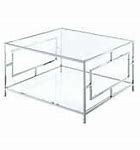 Image result for White Square Coffee Table Assembled