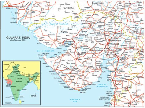 Gujarat road map – Artofit