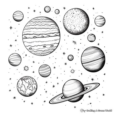 Solar System Coloring 的图像结果