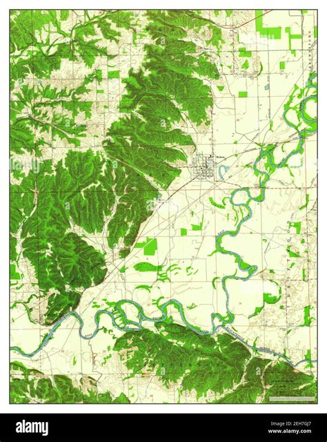 Medora, Indiana, map 1959, 1:24000, United States of America by Timeless Maps, data U.S ...