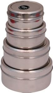 CARNIVAL Steel Utility Container - 300 ml, 450 ml, 600 ml, 750 ml Price ...