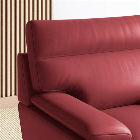 Buy Aprilla NXT Half Leather 1-Seater Sofa - Customized Furniture from ...