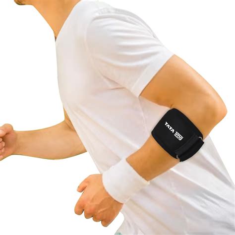 Buy Tata 1mg Fabric Tennis Elbow Support For Pain Relief- Adjustable ...