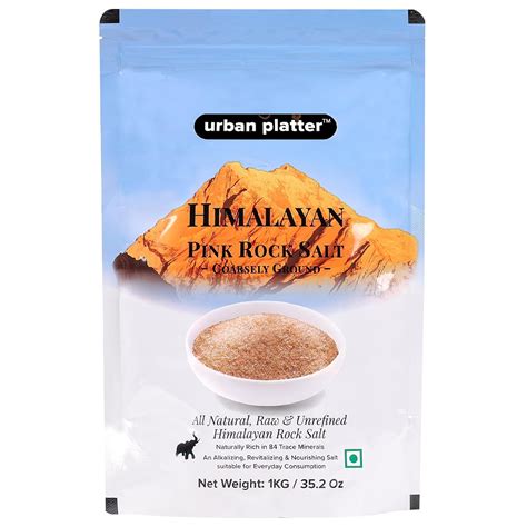 Urban Platter Pink Himalayan Rock Salt Powder, 1kg : Amazon.in: Grocery ...