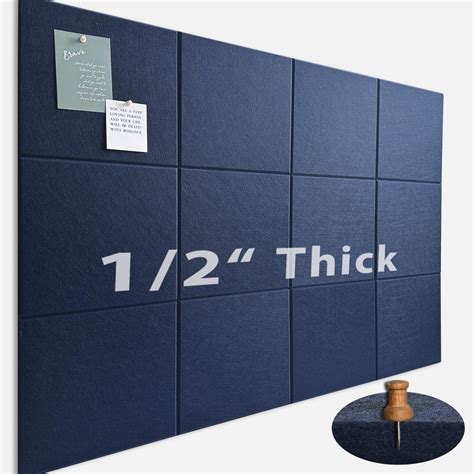 Amazon.com : Large Cork Board for Office Wall Decor,48"x36"-12 Pack ...