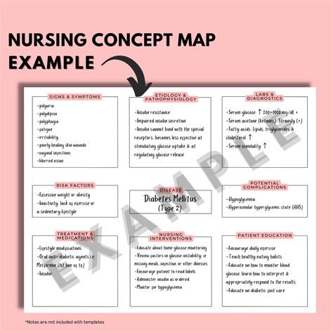 Nursing Care Map Examples