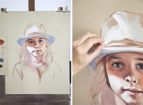 Pastel Portrait Tutorial 的图像结果