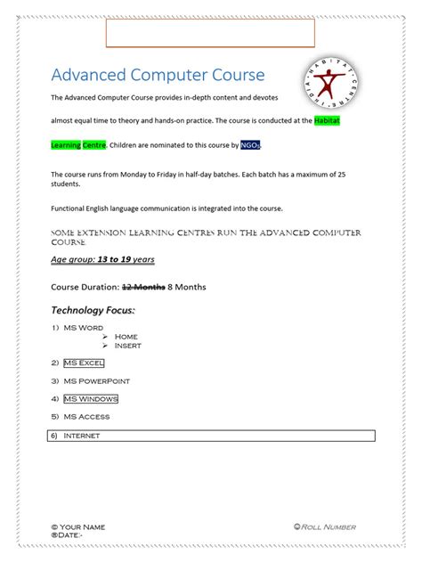 Advanced Computer Course 的图像结果