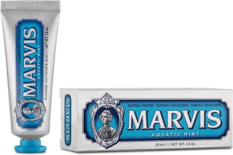 Marvisaquatic Mint Travel Size Toothpaste 25 Ml Sensational Flavoured ...