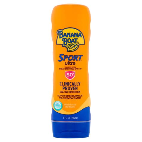 Banana Boat Light as Air UVA/UVB Broad Spectrum Sunscreen Lotion, SPF ...