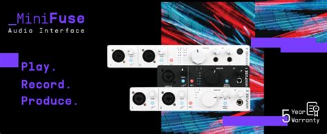 Arturia MiniFuse 1, 1in / 2out USB-C Audio Interface, with 1 Mic/Line ...