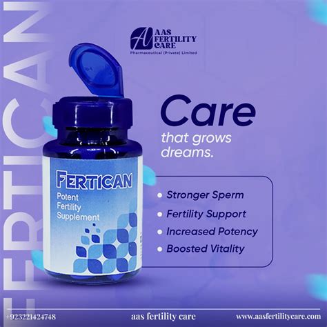 Fertican Tablets are specifically formulated to support men’s reproductive health and enhance ...