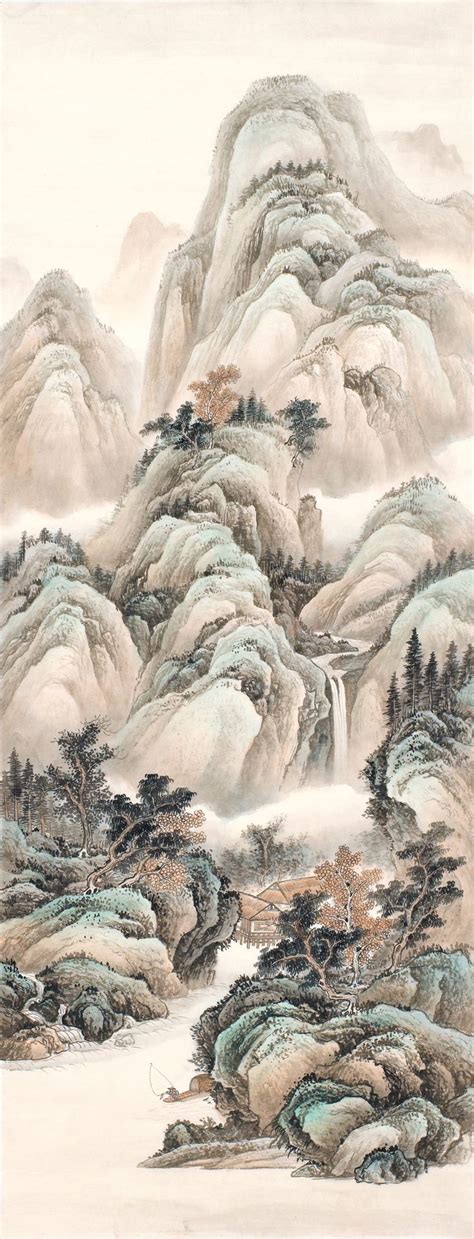 Liu Guang(刘广) , 山水 | Chinese art, Chinese artwork, Chinese painting