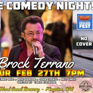 Live Comedy Show at Hood Canal Brewery w/Brock Terrano!, Hood Canal ...