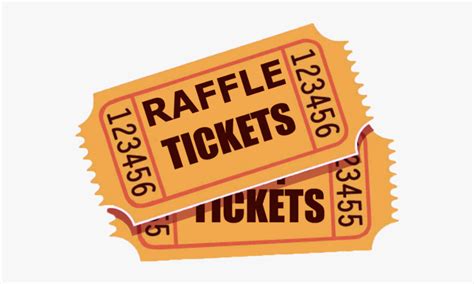 Raffle Ticket Clipart, HD Png Download - kindpng