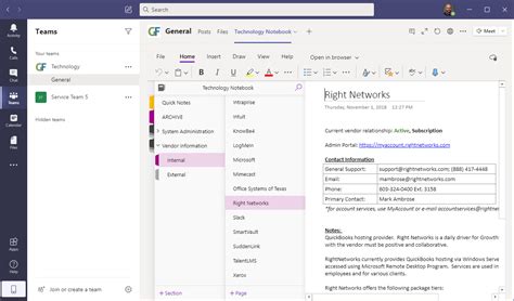 Image result for Getting OneNote into Microsoft Teams