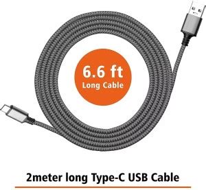 DPrint USB Type C Cable 2 m Type C 2M Fast Charging Cable - DPrint ...