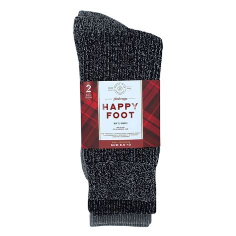 McGregor Original Happy Foot 2-Pack Crew Socks - MGM201CC090