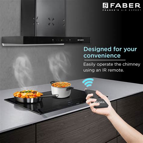 Buy HOOD CYGNUS IN 3D HC SC FL BK 75 Chimney Online - Faber India - Buy ...