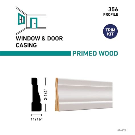 RELIABILT 2.0625-in x 36-in x 80-in Primed Pine 356 Interior Door ...