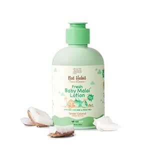 Buy Nat Habit Baby Malai Lotion |Tender Coconut| Baby Body Lotion for ...