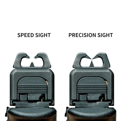 MatchPoint USA EdgeMatch Iron Sights - for GLOCK Sights and GLOCK ...